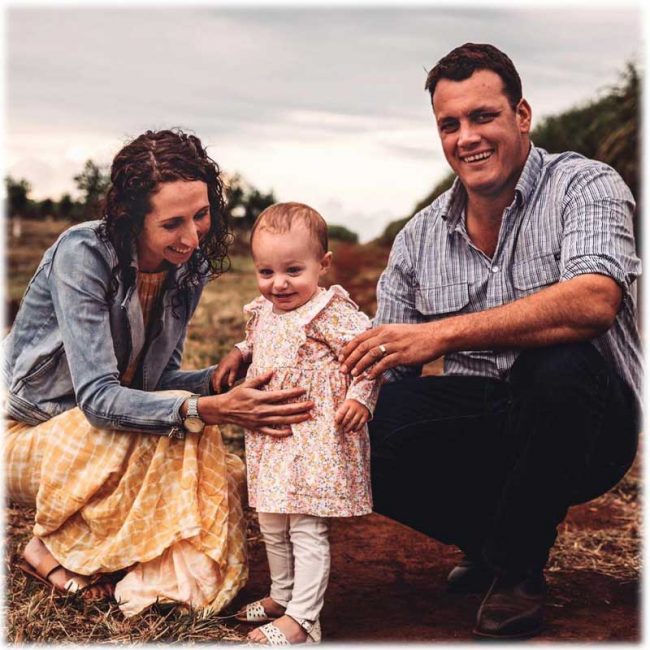 – Our little family –